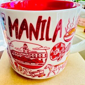 Manila (Philippines) Starbucks Been there series mug. New with tag and in a box